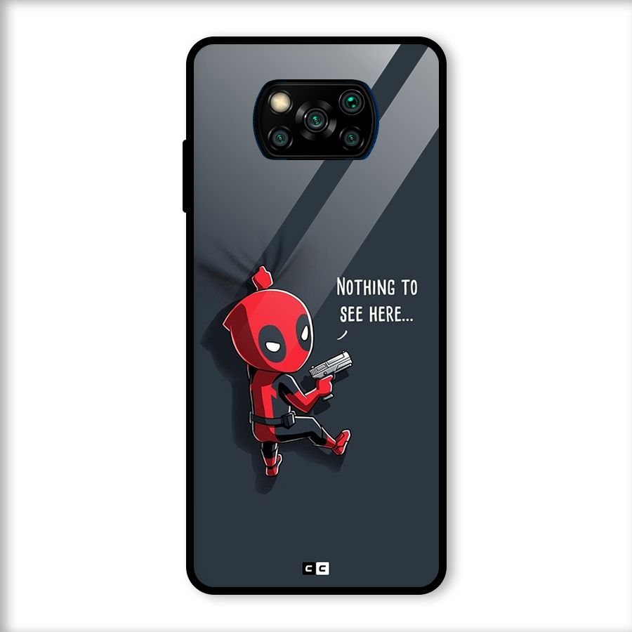 Baby Wade Glass Back Case for Poco X3
