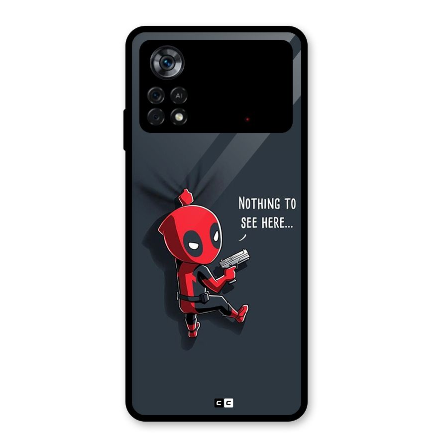 Baby Wade Glass Back Case for Poco X4 Pro 5G
