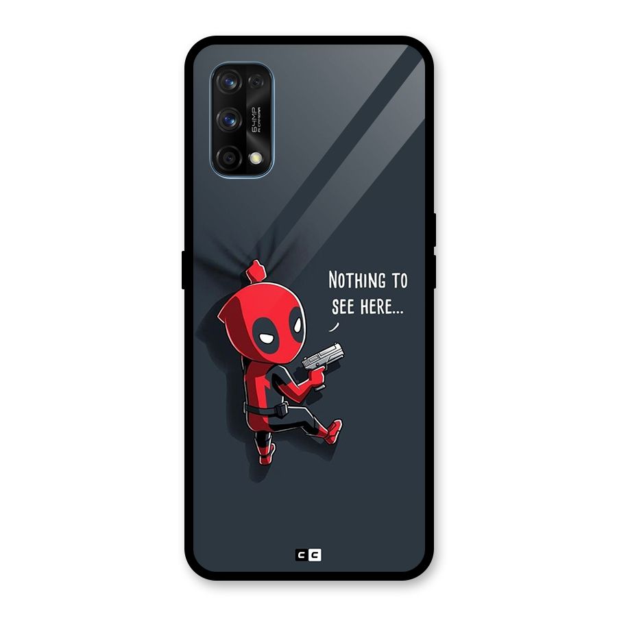 Baby Wade Glass Back Case for Realme 7 Pro
