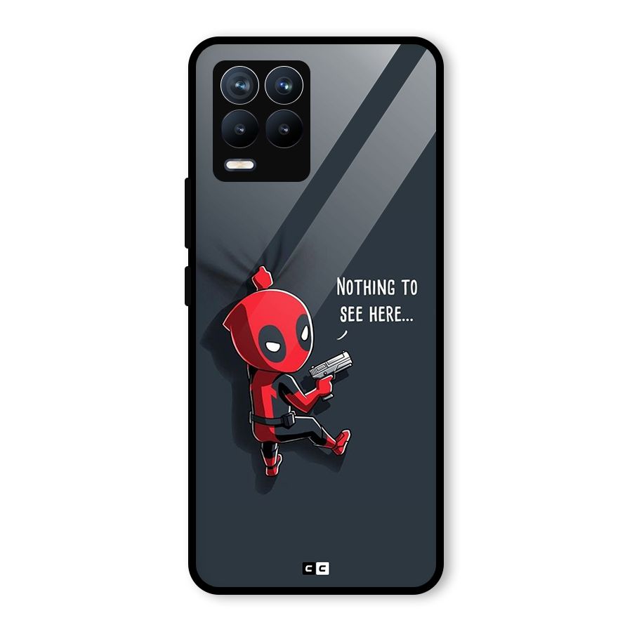 Baby Wade Glass Back Case for Realme 8