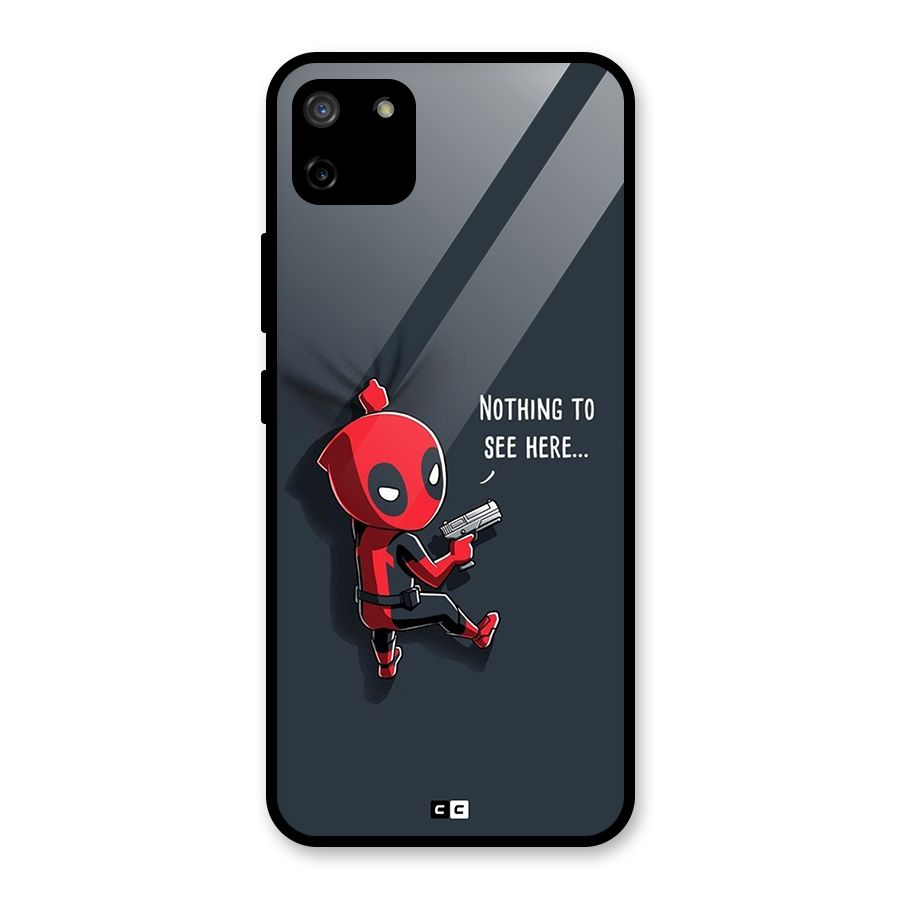 Baby Wade Glass Back Case for Realme C11