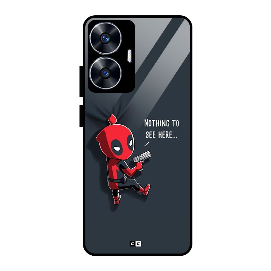 Baby Wade Glass Back Case for Realme Narzo N55