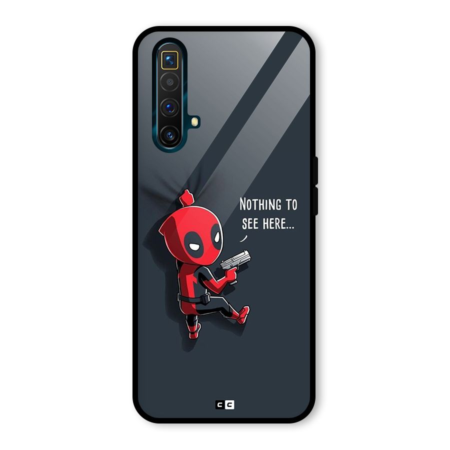 Baby Wade Glass Back Case for Realme X3