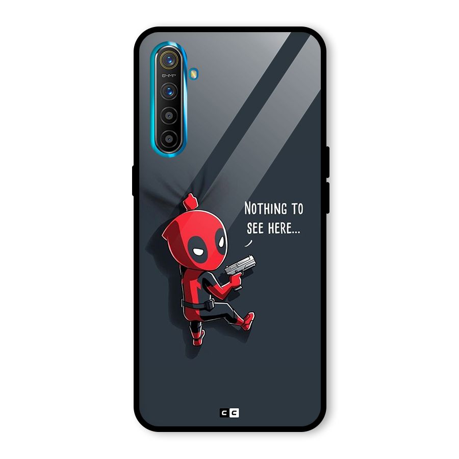 Baby Wade Glass Back Case for Realme XT