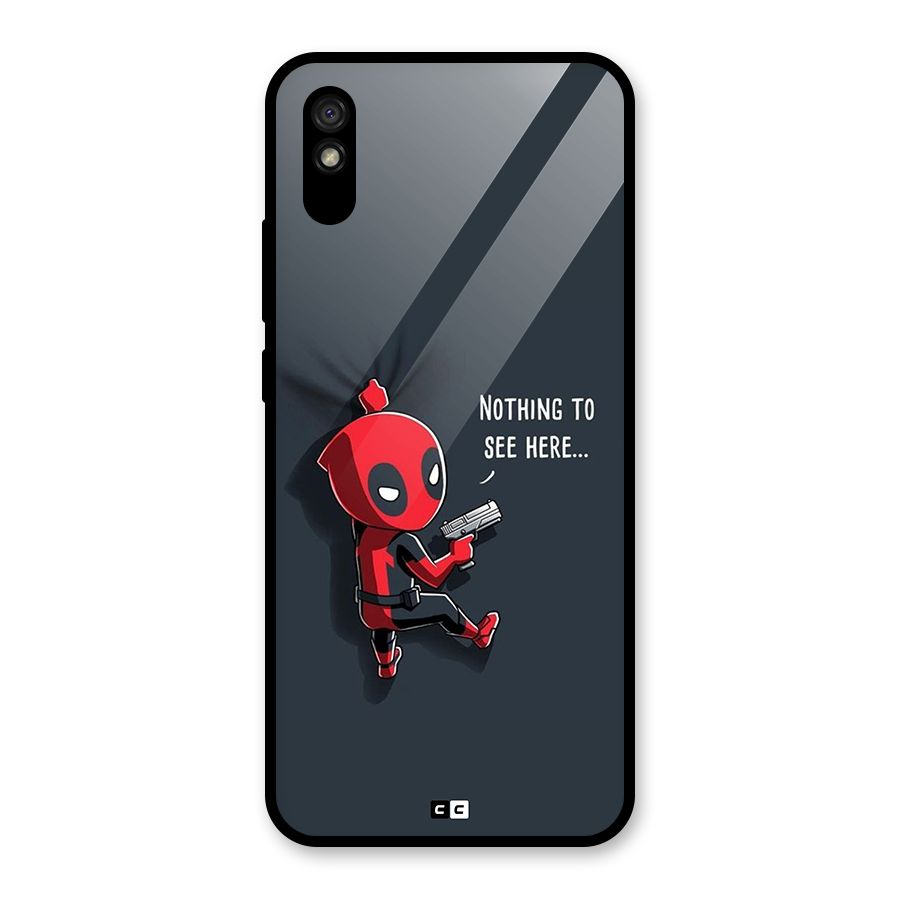 Baby Wade Glass Back Case for Redmi 9i