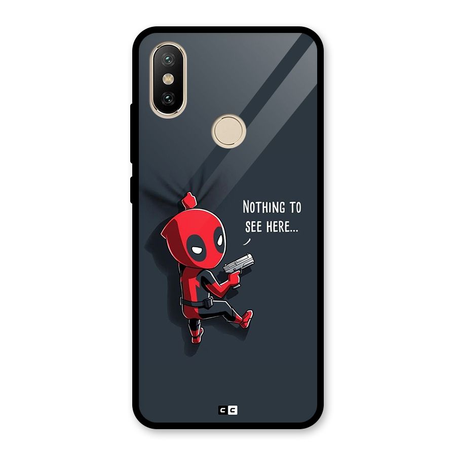 Baby Wade Glass Back Case for Redmi A2