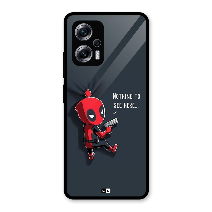 Baby Wade Glass Back Case for Redmi K50i