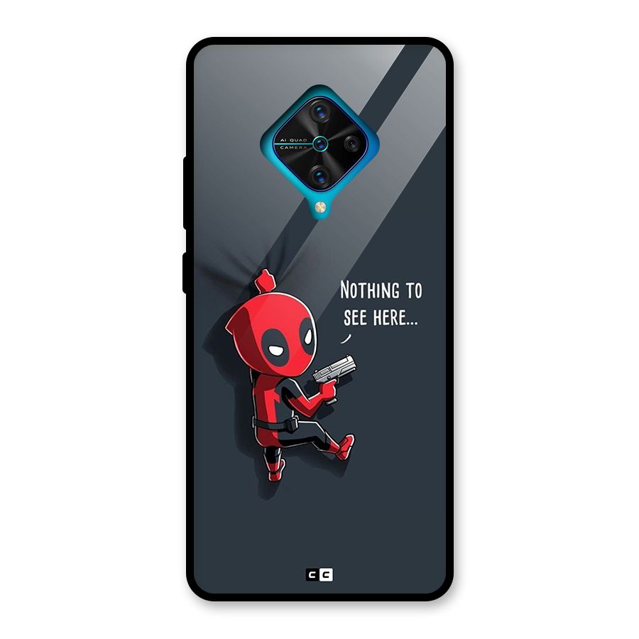 Baby Wade Glass Back Case for Vivo S1 Pro