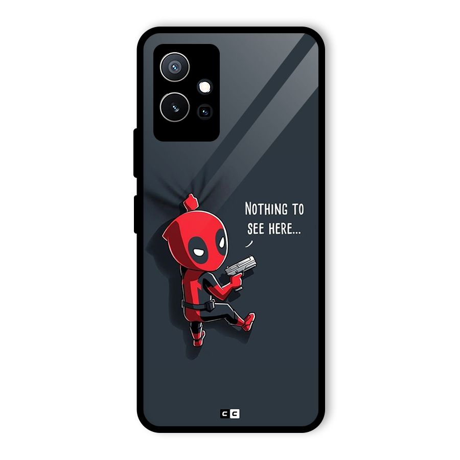 Baby Wade Glass Back Case for Vivo T1 5G