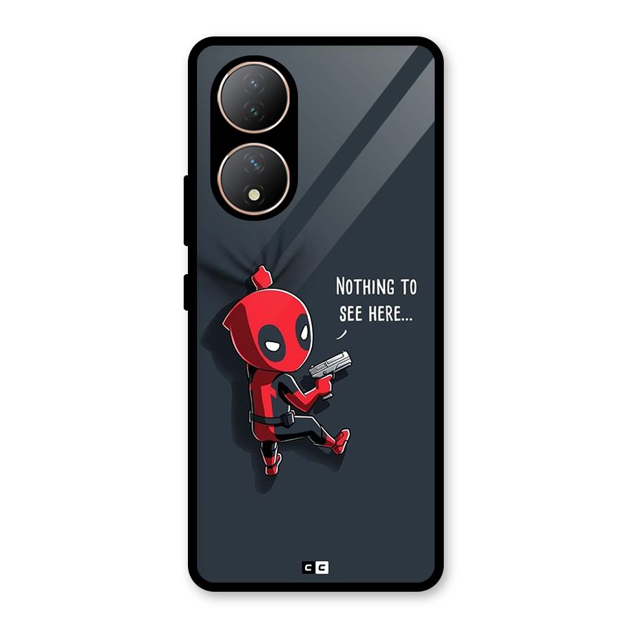 Baby Wade Glass Back Case for Vivo T2