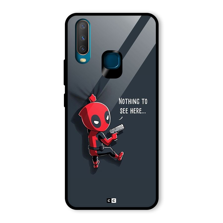 Baby Wade Glass Back Case for Vivo U10