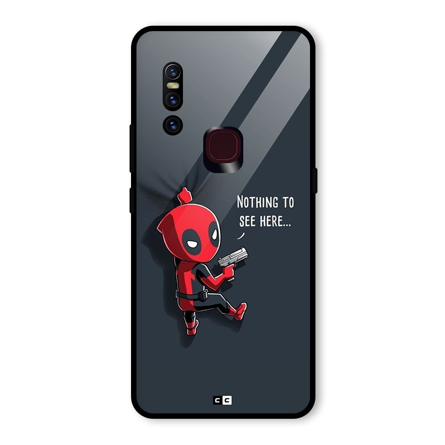 Baby Wade Glass Back Case for Vivo V15