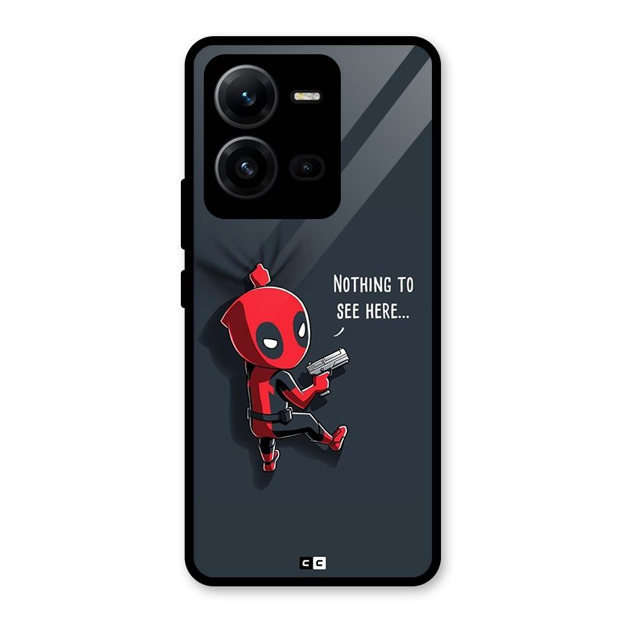 Baby Wade Glass Back Case for Vivo V25
