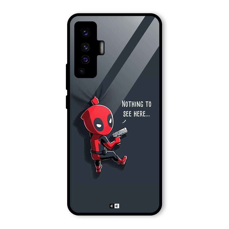 Baby Wade Glass Back Case for Vivo X50