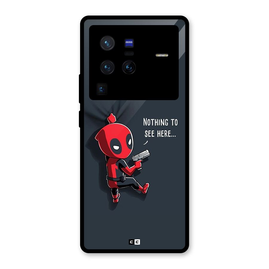 Baby Wade Glass Back Case for Vivo X80 Pro
