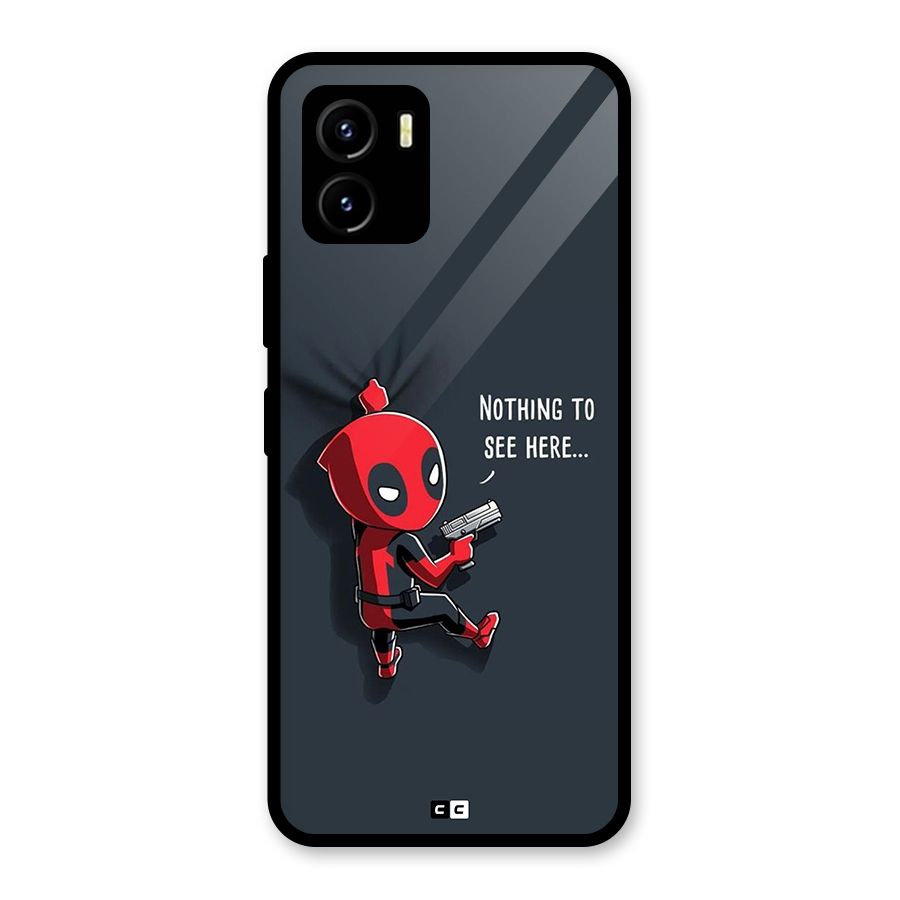 Baby Wade Glass Back Case for Vivo Y15s