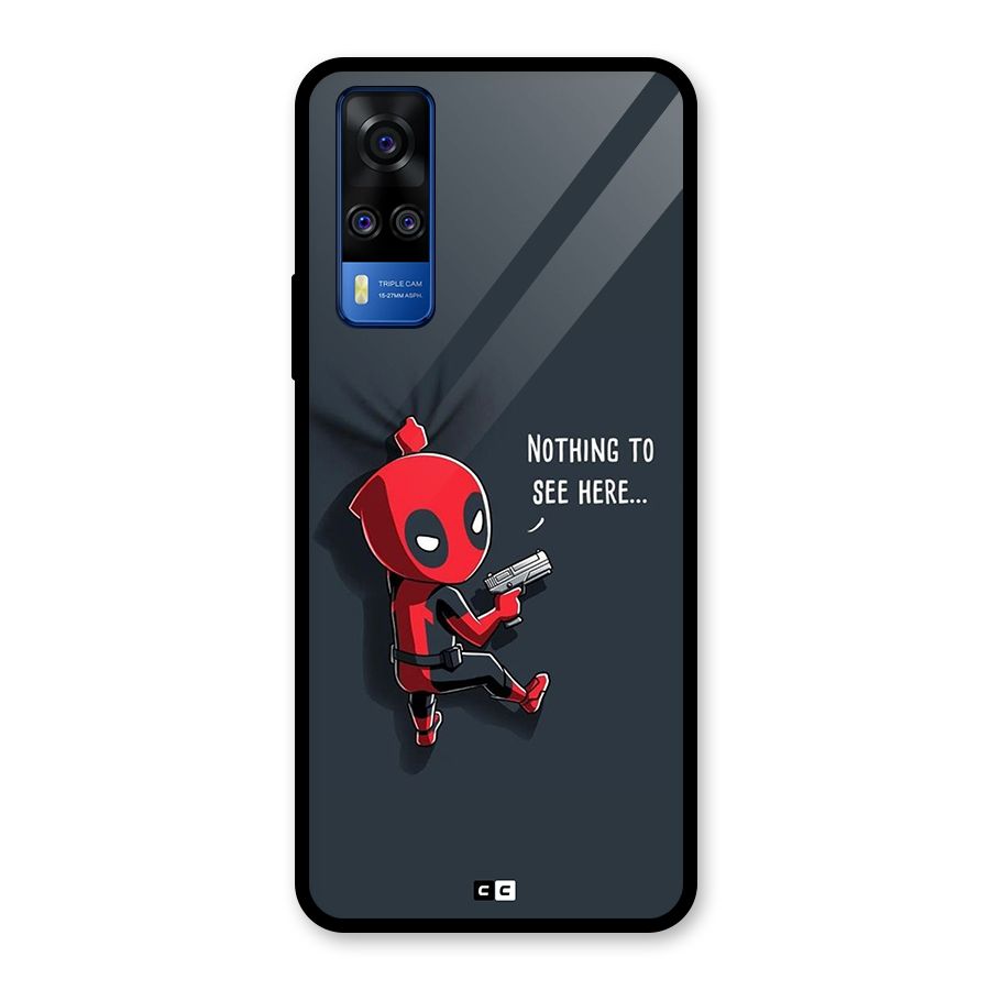 Baby Wade Glass Back Case for Vivo Y31