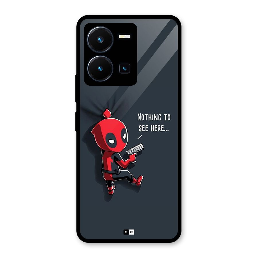 Baby Wade Glass Back Case for Vivo Y35