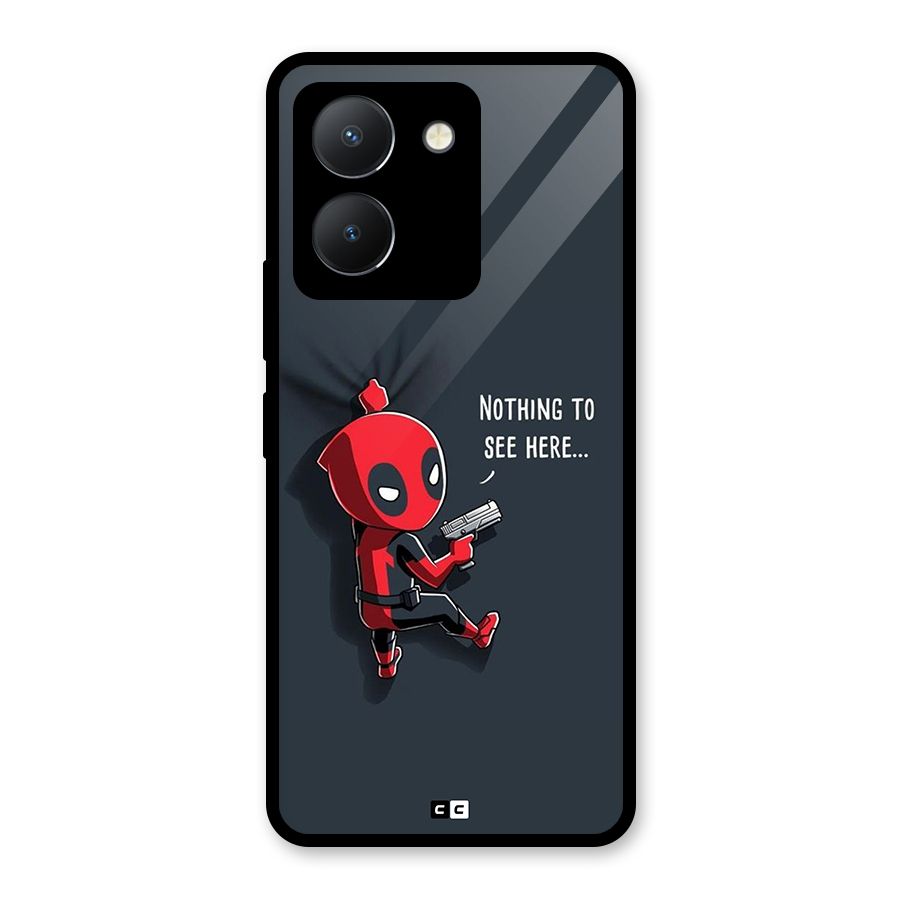 Baby Wade Glass Back Case for Vivo Y36