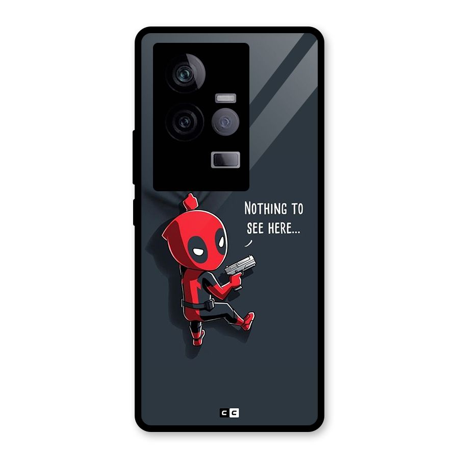 Baby Wade Glass Back Case for Vivo iQOO 11 5G