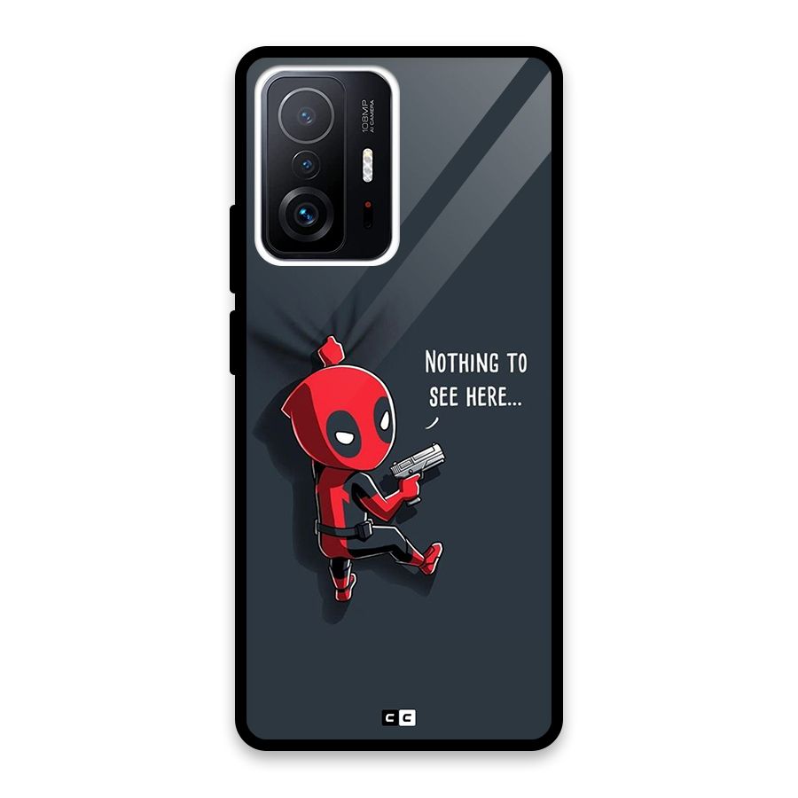 Baby Wade Glass Back Case for Xiaomi 11T Pro