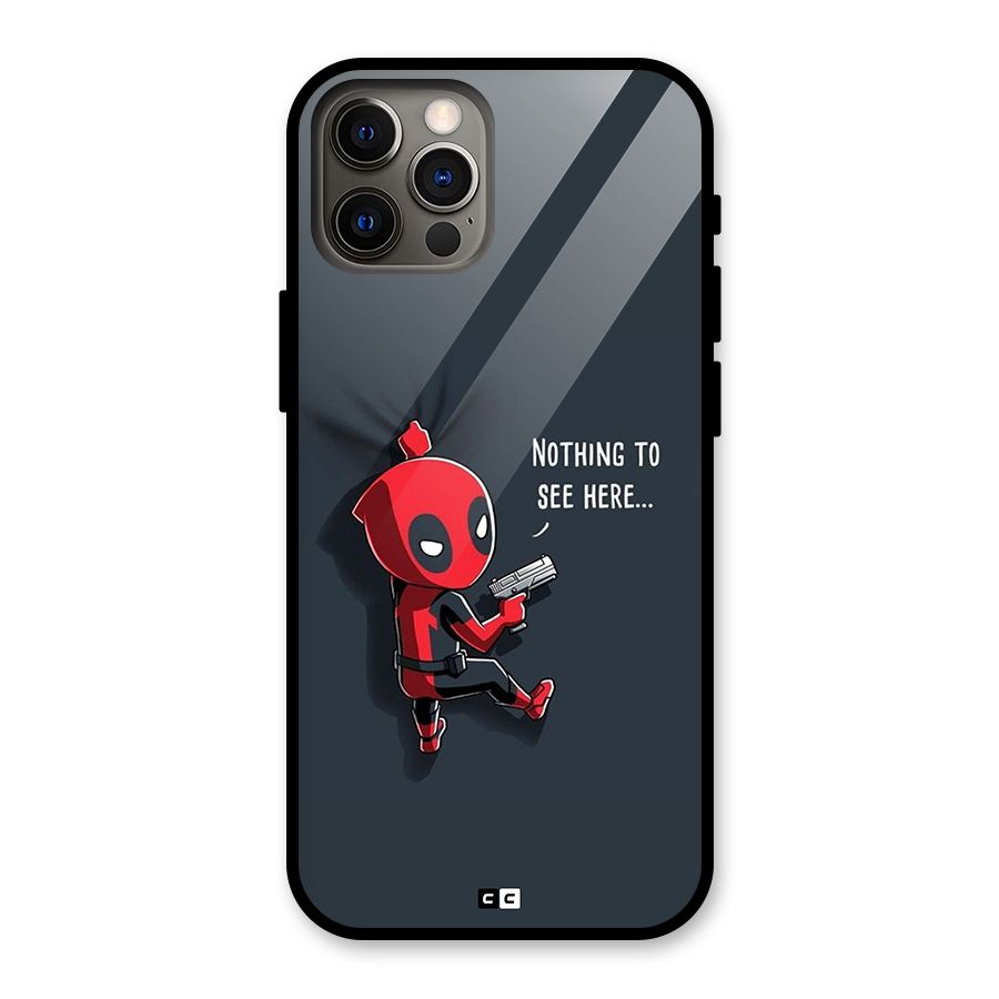 Baby Wade Glass Back Case for iPhone 12 Pro