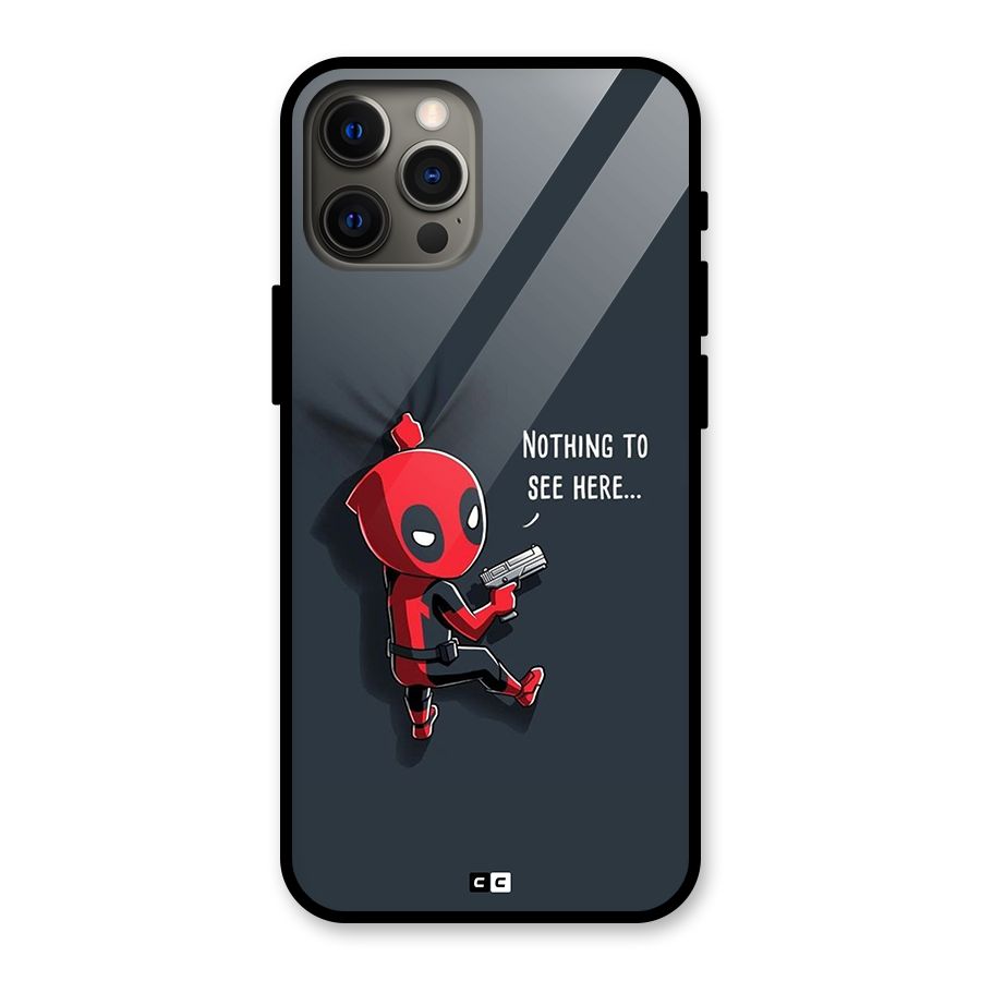 Baby Wade Glass Back Case for iPhone 12 Pro Max