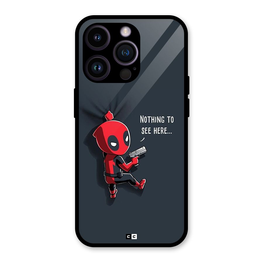 Baby Wade Glass Back Case for iPhone 14 Pro