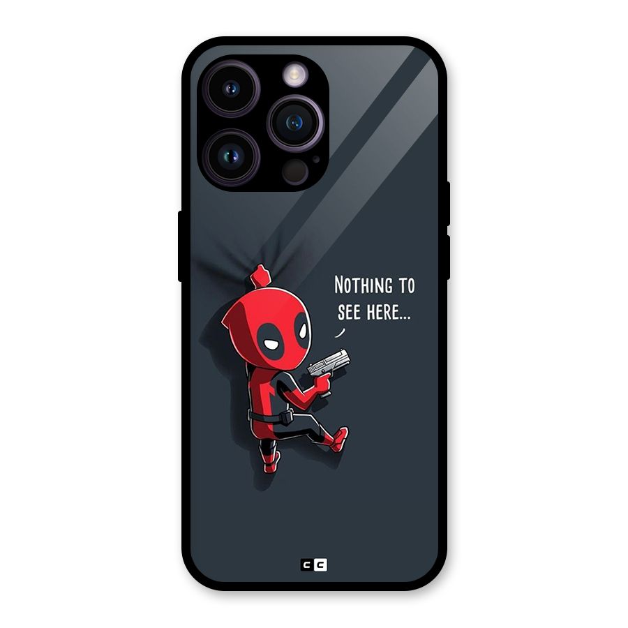 Baby Wade Glass Back Case for iPhone 14 Pro Max