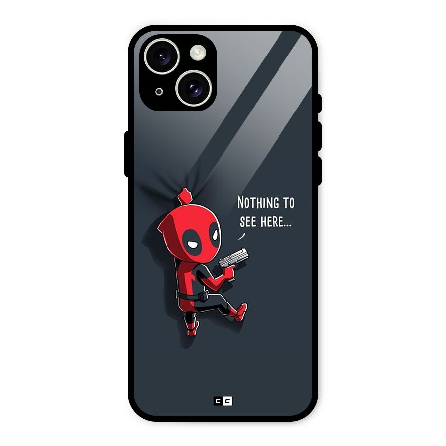 Baby Wade Glass Back Case for iPhone 15 Plus