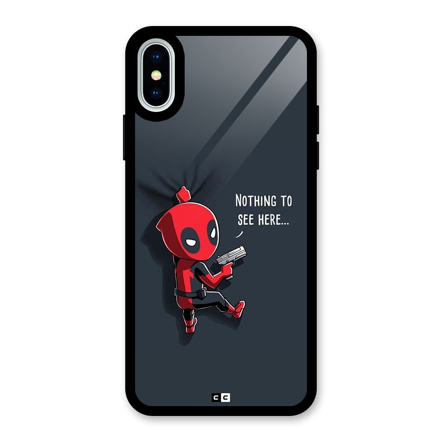 Baby Wade Glass Back Case for iPhone X