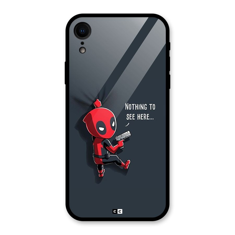 Baby Wade Glass Back Case for iPhone XR