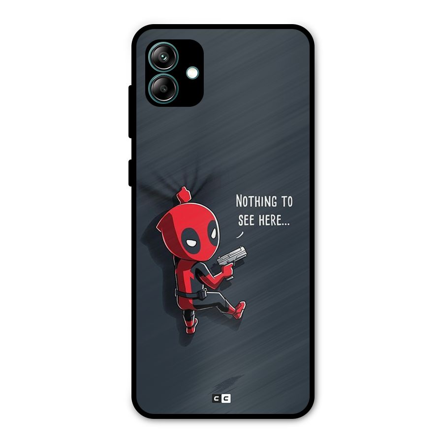 Baby Wade Metal Back Case for Galaxy A04