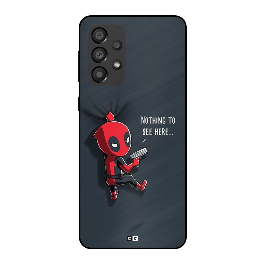 Baby Wade Metal Back Case for Galaxy A33 5G