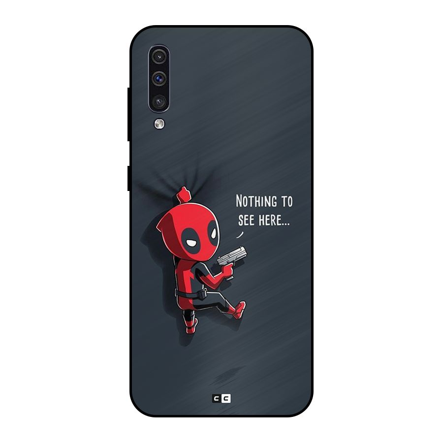 Baby Wade Metal Back Case for Galaxy A50s