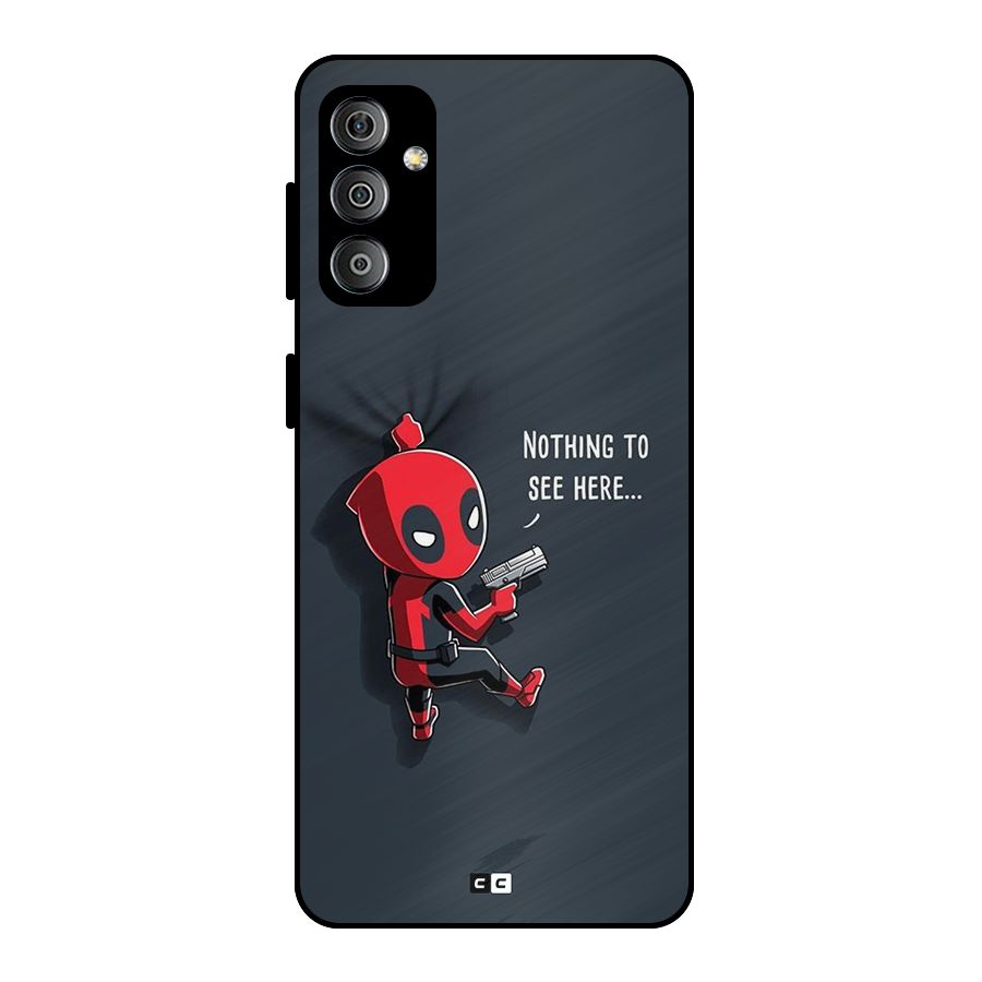 Baby Wade Metal Back Case for Galaxy F23
