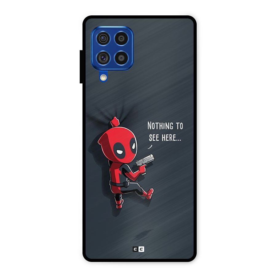 Baby Wade Metal Back Case for Galaxy F62