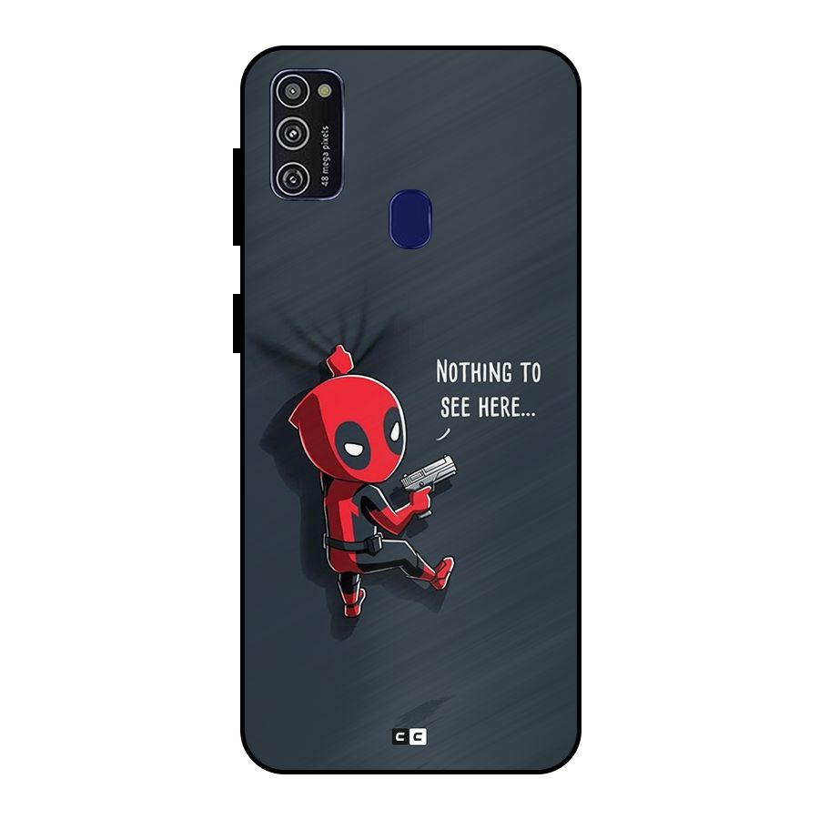 Baby Wade Metal Back Case for Galaxy M30s