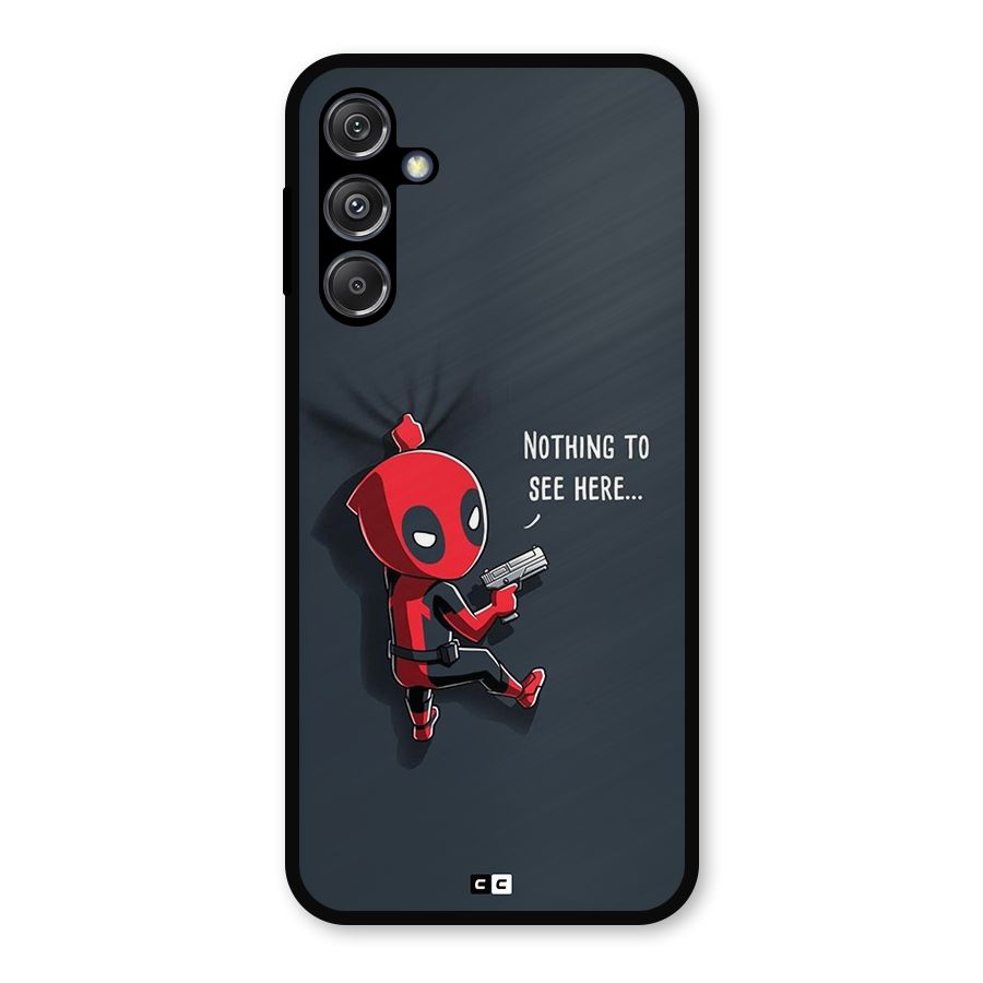 Baby Wade Metal Back Case for Galaxy M34 5G