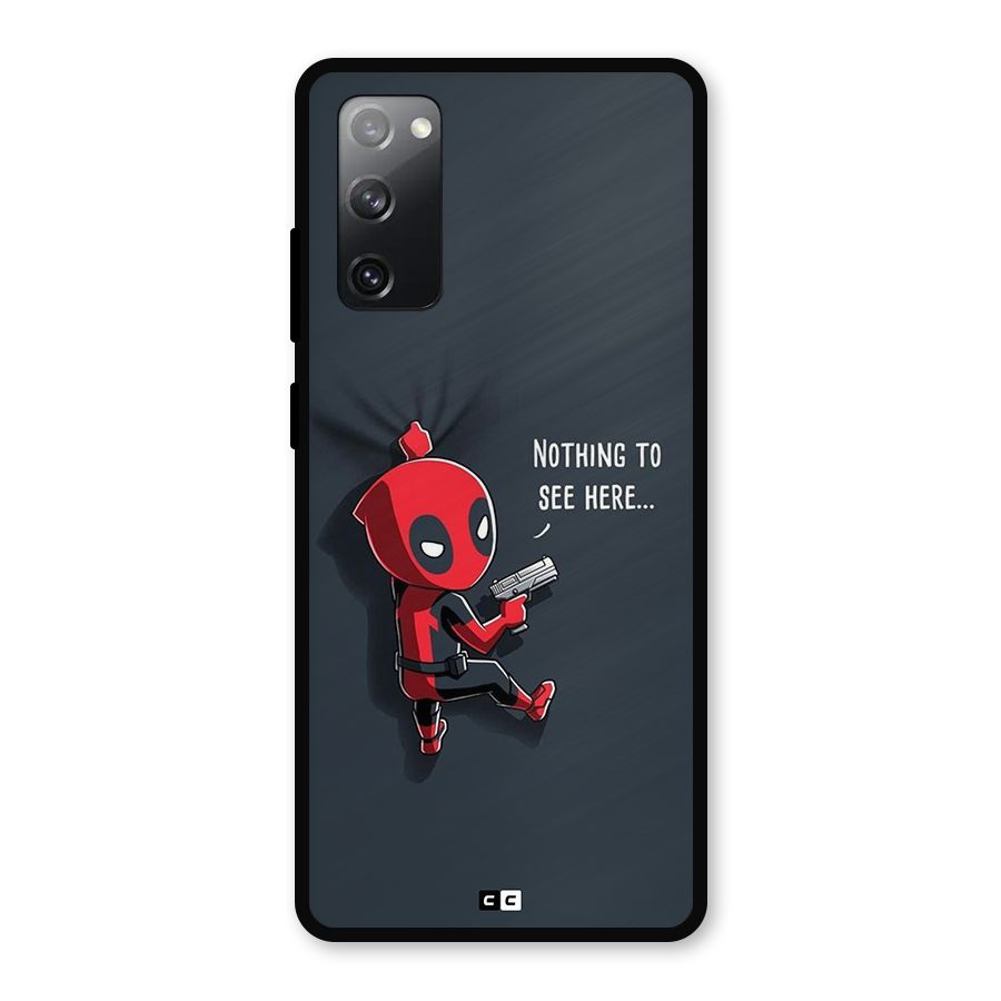 Baby Wade Metal Back Case for Galaxy S20 FE 5G