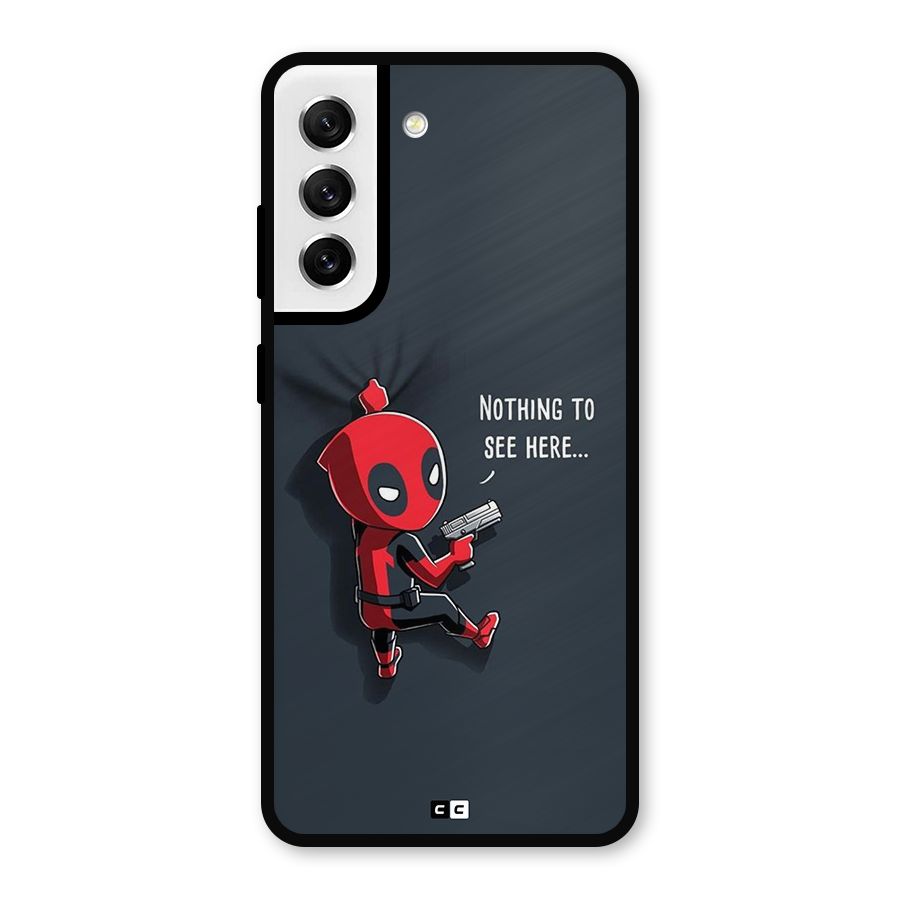 Baby Wade Metal Back Case for Galaxy S21 FE 5G