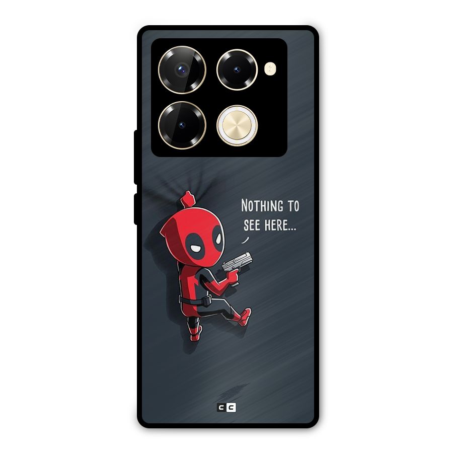 Baby Wade Metal Back Case for Infinix Note 40 Pro Plus
