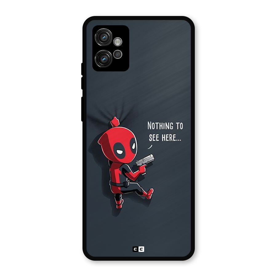Baby Wade Metal Back Case for Moto G32