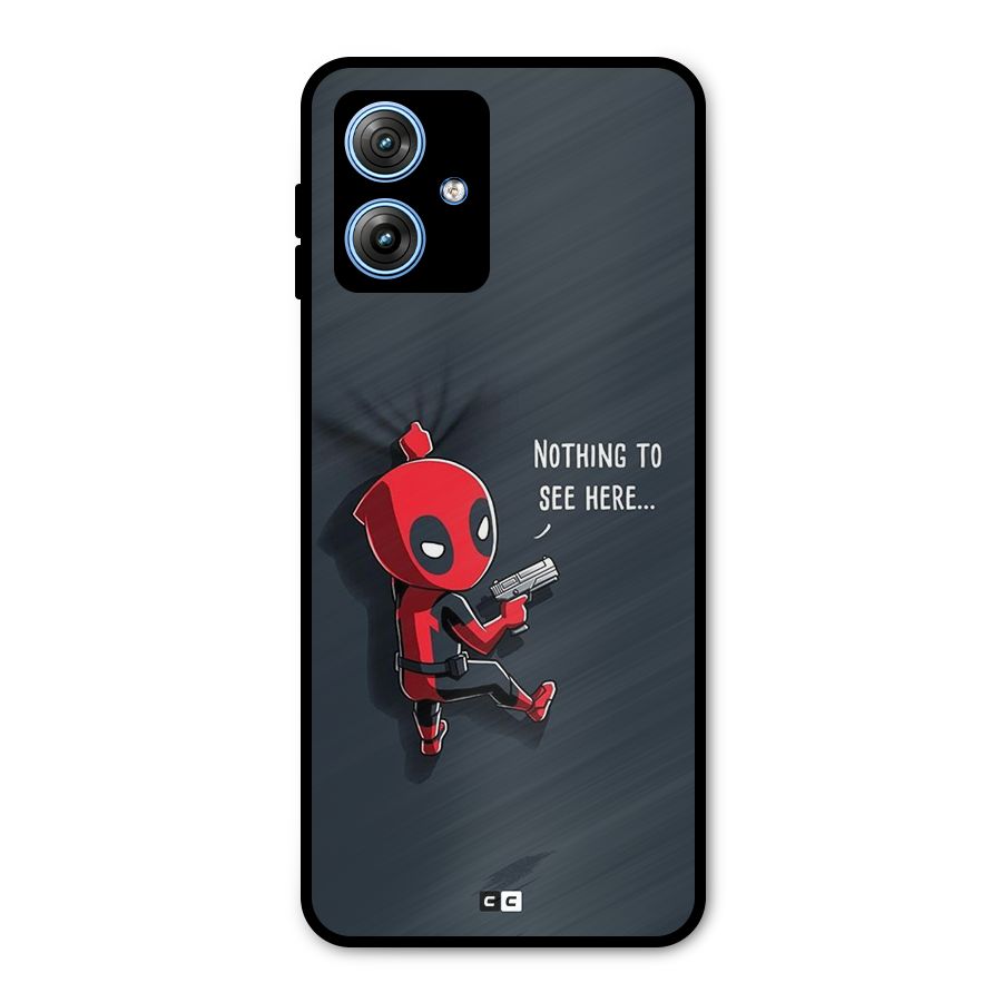Baby Wade Metal Back Case for Moto G54