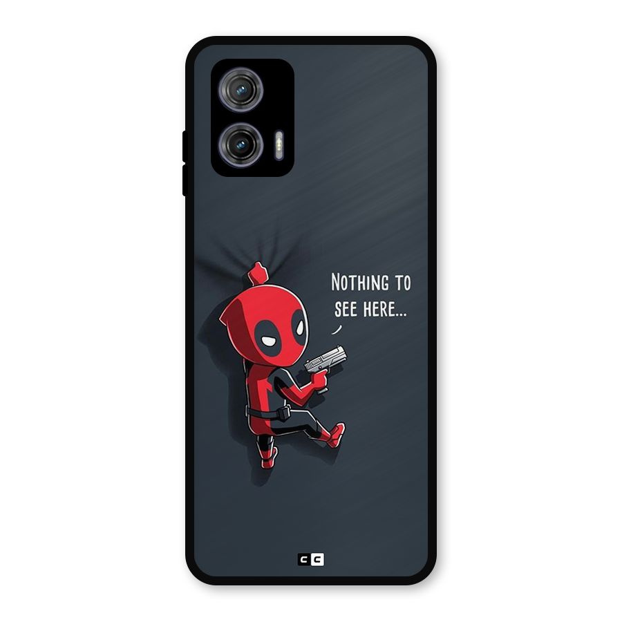 Baby Wade Metal Back Case for Moto G73