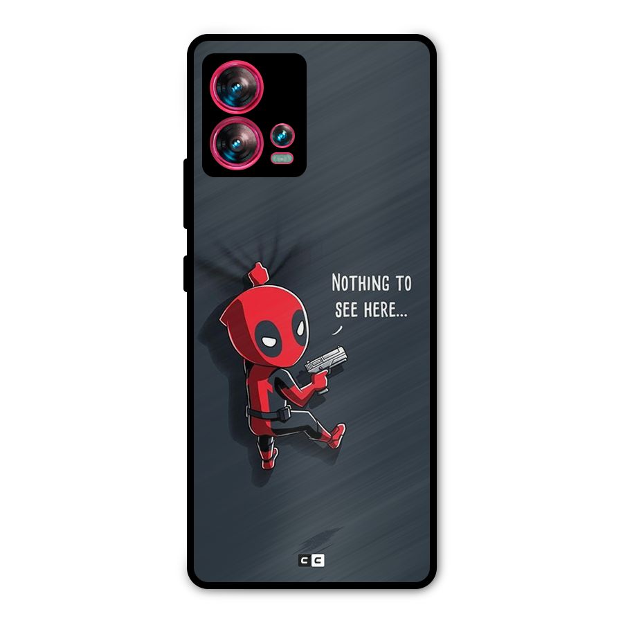 Baby Wade Metal Back Case for Motorola Edge 30 Fusion