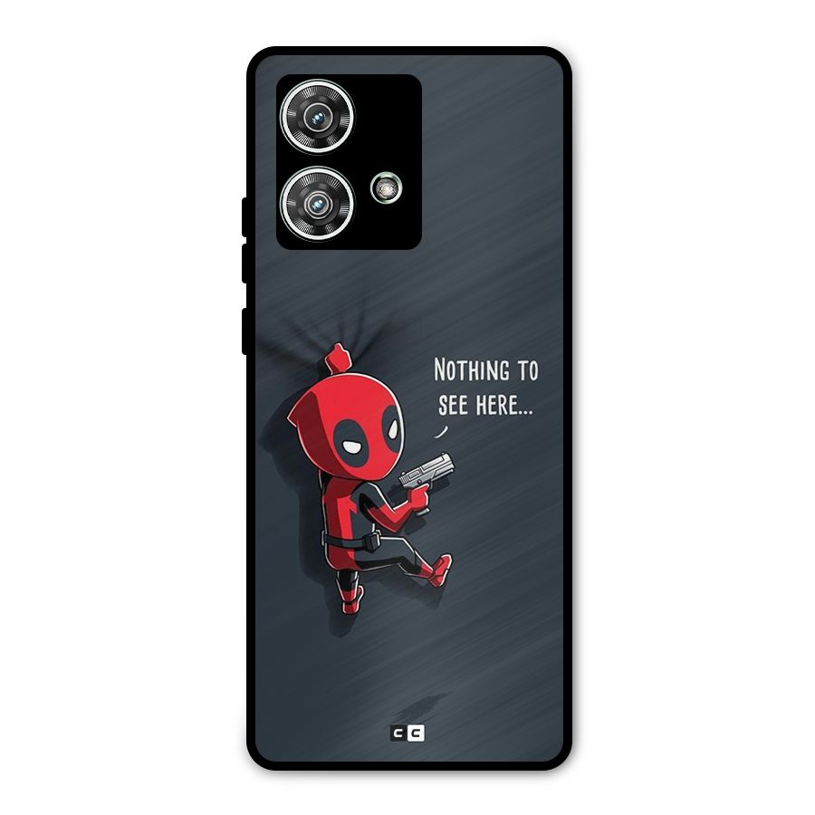 Baby Wade Metal Back Case for Motorola Edge 40 Neo