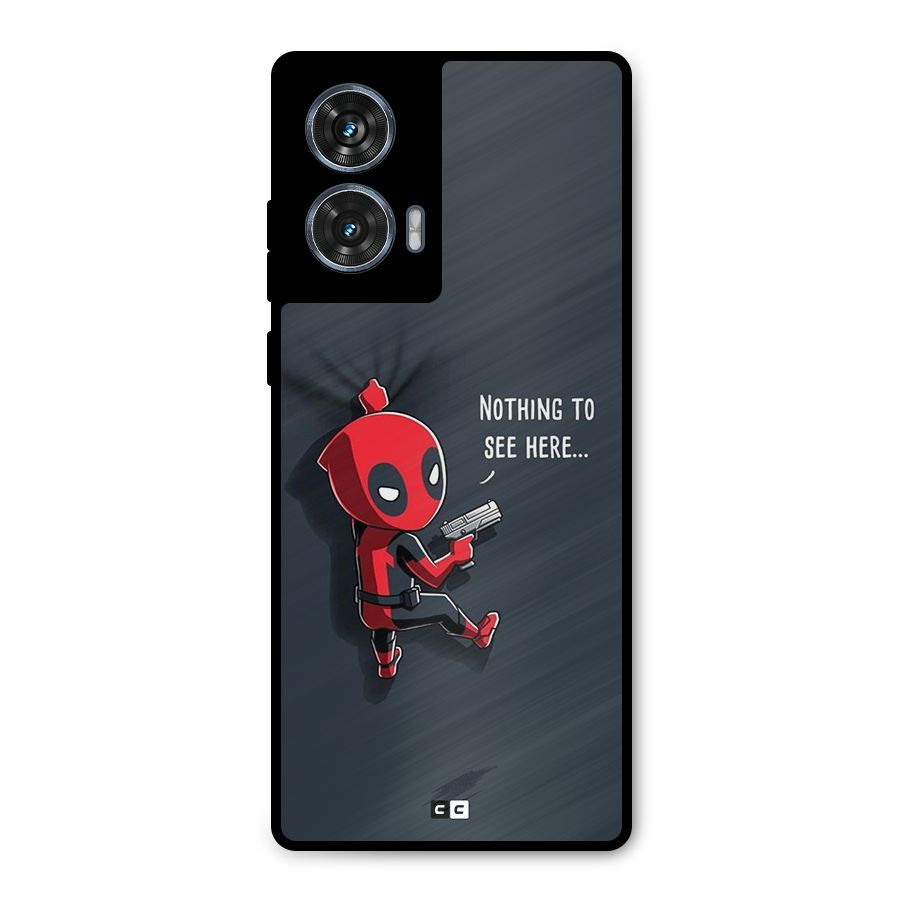 Baby Wade Metal Back Case for Motorola Edge 50 Fusion