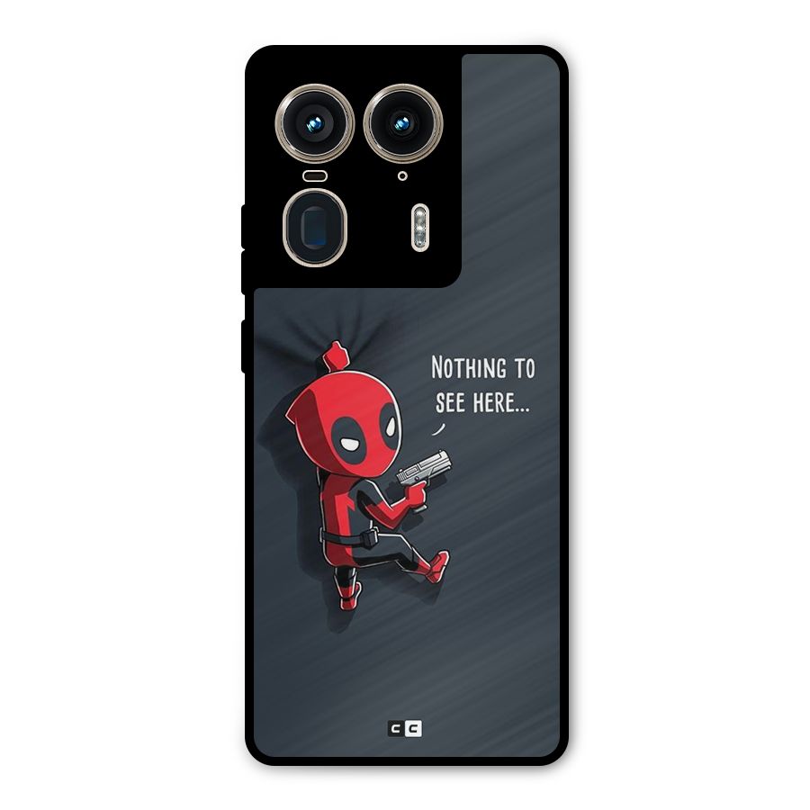 Baby Wade Metal Back Case for Motorola Edge 50 Ultra
