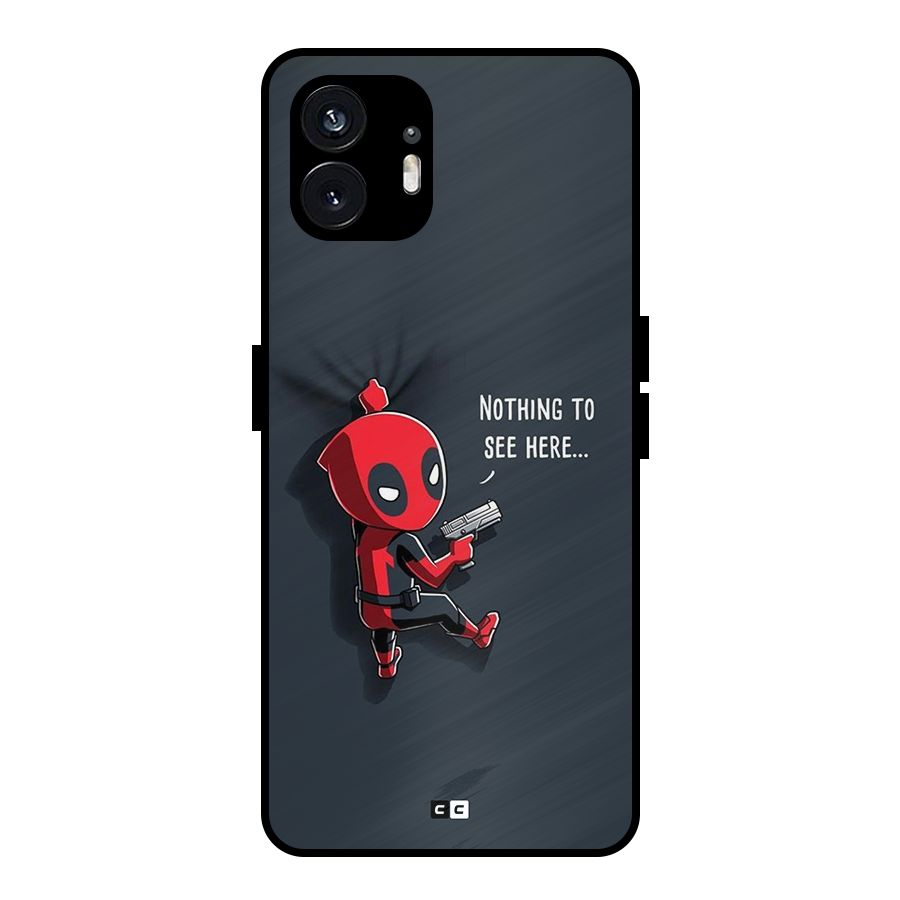 Baby Wade Metal Back Case for Nothing Phone 2